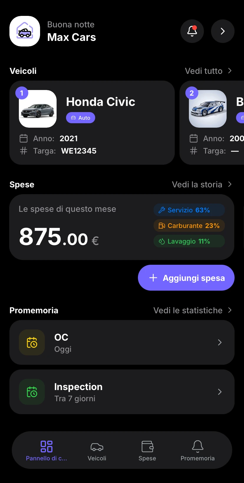 Aufix iOS Dashboard Preview